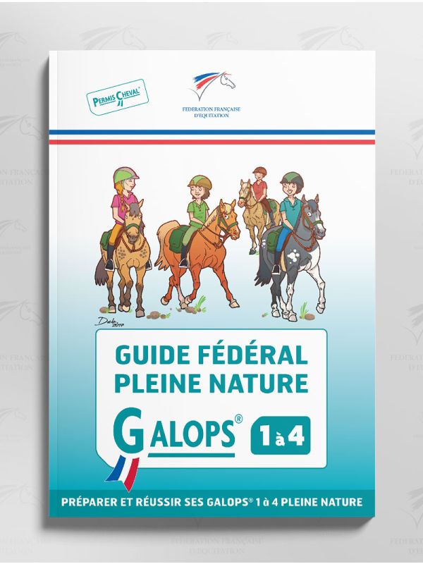 Couverture du Guide Fédéral Pleine Nature — Galops 1 à 4